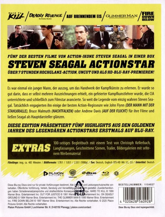 Produktbild: Steven Seagal: Actionstar [5 BRs]