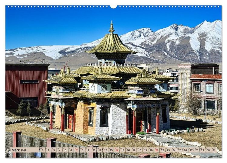 Produktbild: Erlebnis China (hochwertiger Premium Wandkalender 2027 DIN A2 quer), Kunstdruck in Hochglanz