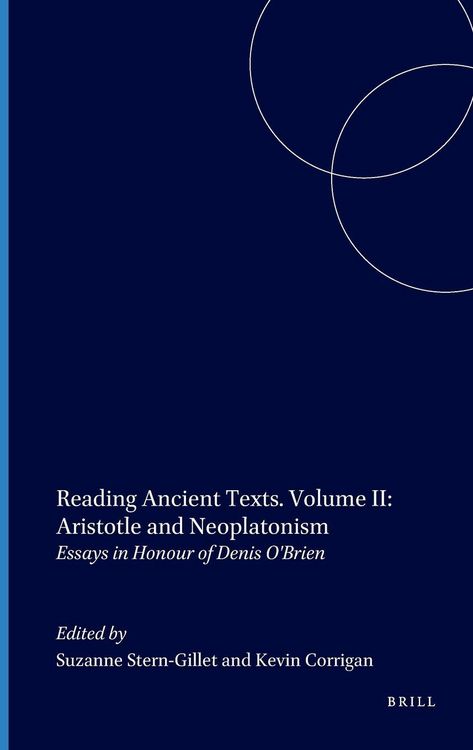 Produktbild: Reading Ancient Texts. Volume II: Aristotle and Neoplatonism