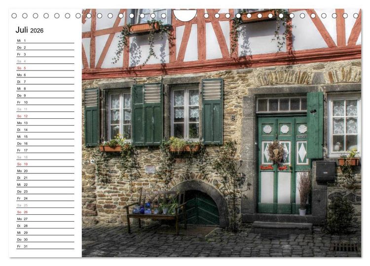 Produktbild: Eine Perle in der Eifel - Monreal (Wandkalender 2026 DIN A4 quer), CALVENDO Monatskalender
