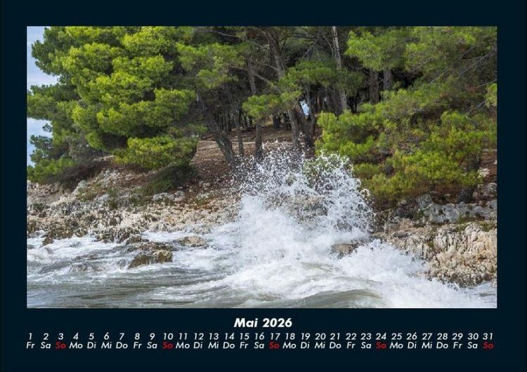Produktbild: Sehnsucht nach Meer 2026 Fotokalender DIN A4
