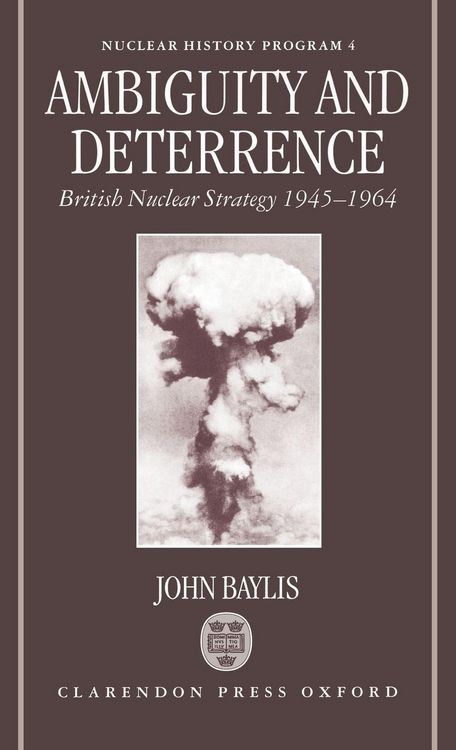Produktbild: Ambiguity and Deterrence