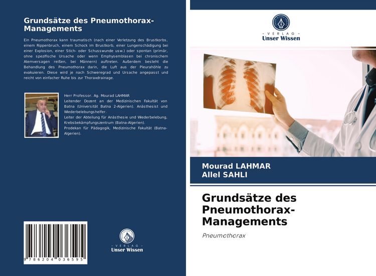 Produktbild: Grunds&auml;tze des Pneumothorax-Managements