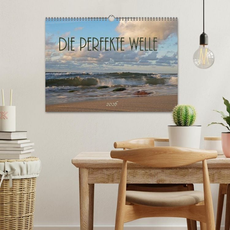 Produktbild: Die perfekte Welle (Wandkalender 2026 DIN A3 quer), CALVENDO Monatskalender