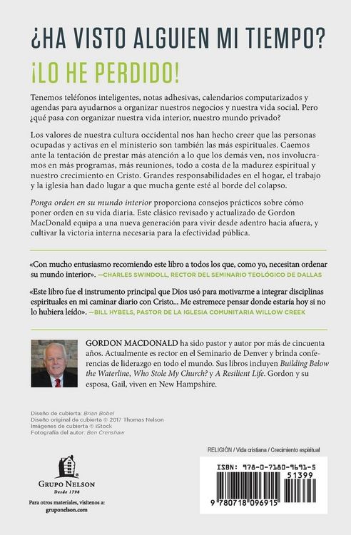 Produktbild: Ponga Orden En Su Mundo Interior