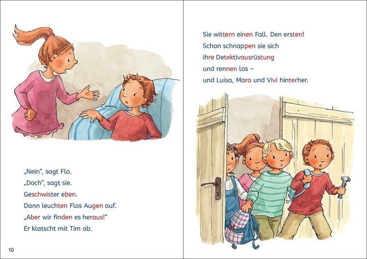 Produktbild: Lesel&ouml;wen Lesetraining 2. Klasse - Ein Fall f&uuml;r die M&auml;dchenbande