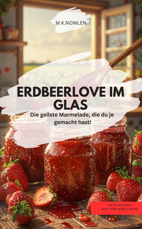 Produktbild: ERDBEERORGASMUS IM GLAS Die geilste Marmelade, die du je gemacht hast!