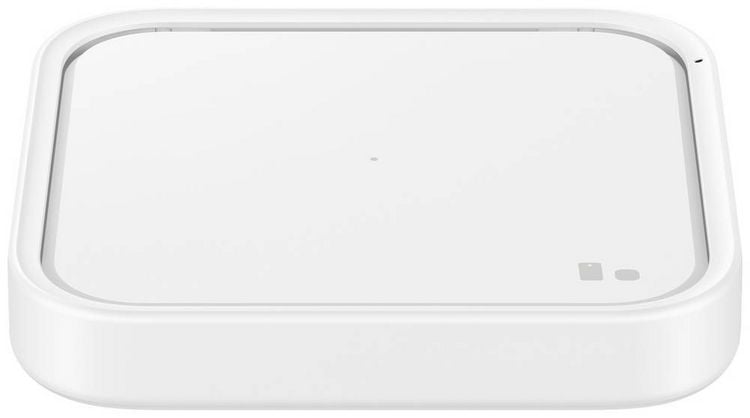 Produktbild: Samsung Induktions-Ladeger&auml;t 15 W Wireless Charger Pad EP-P2400 EP-P2400BWEGEU Ausg&auml;nge USB-C&reg; Wei&szlig;