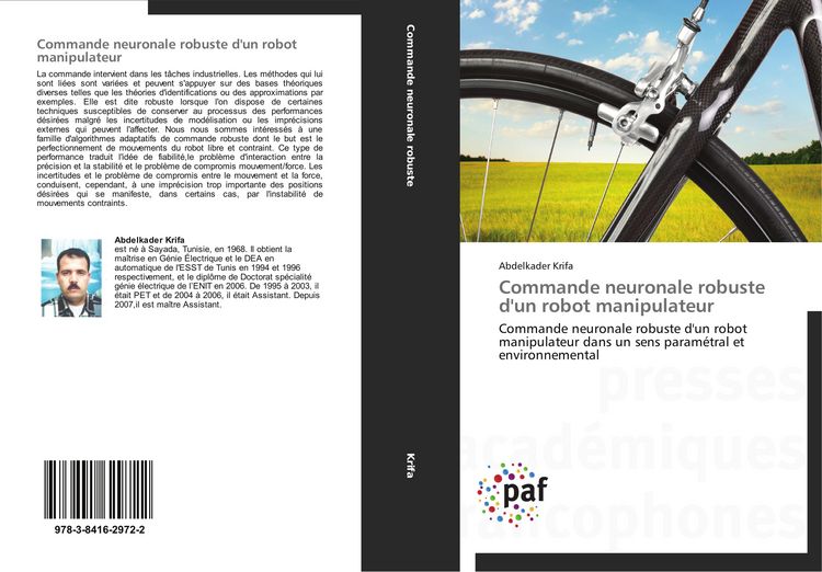 Produktbild: Commande neuronale robuste d'un robot manipulateur