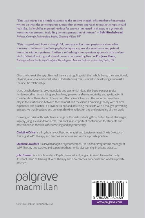 Produktbild: Being and Relating in Psychotherapy