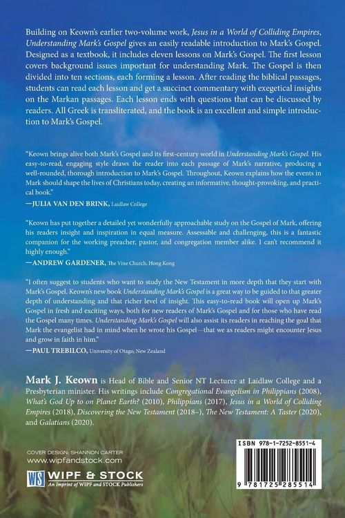 Produktbild: Understanding Mark's Gospel