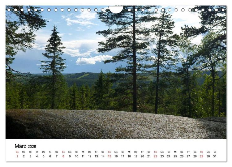 Produktbild: Schweden - V&auml;rmland (Wandkalender 2026 DIN A4 quer), CALVENDO Monatskalender