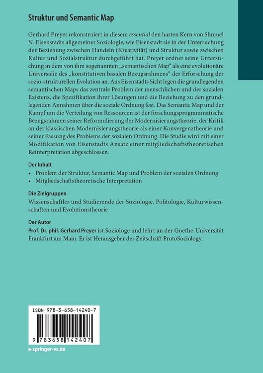 Produktbild: Struktur und Semantic Map