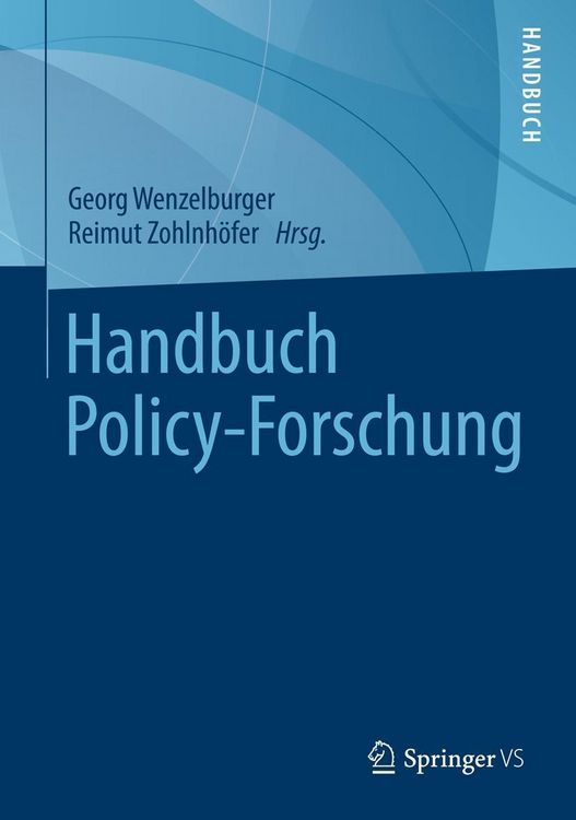 Produktbild: Handbuch Policy-Forschung