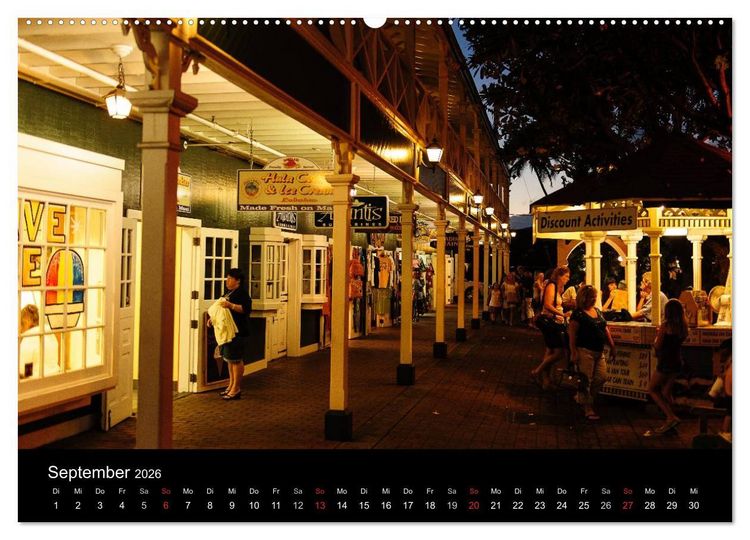 Produktbild: Hawaii - Oahu - Maui (hochwertiger Premium Wandkalender 2026 DIN A2 quer), Kunstdruck in Hochglanz
