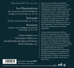 Produktbild: Britten: Les Illuminations,Serenade,Nocturne