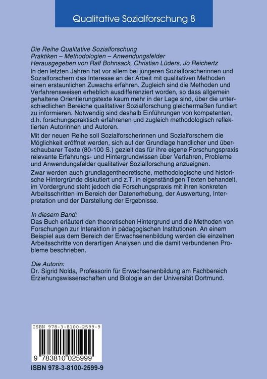 Produktbild: Interaktion in p&auml;dagogischen Institutionen