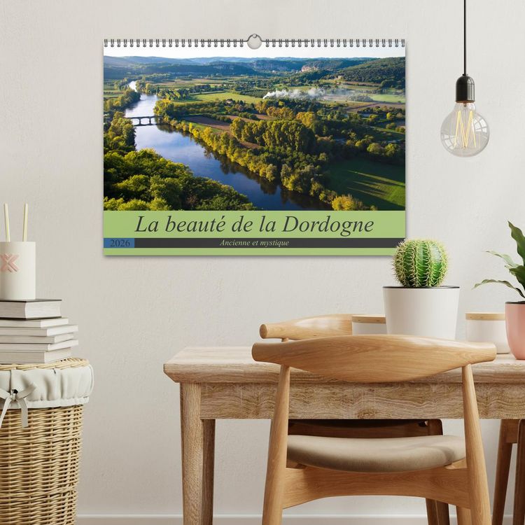 Produktbild: La beaut&eacute; de la Dordogne &ndash; Ancienne et mystique (Calendrier mural 2026 DIN A3 vertical), CALVENDO calendrier mensuel