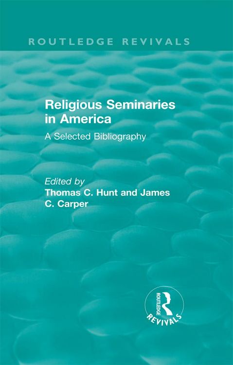 Produktbild: Religious Seminaries in America (1989)