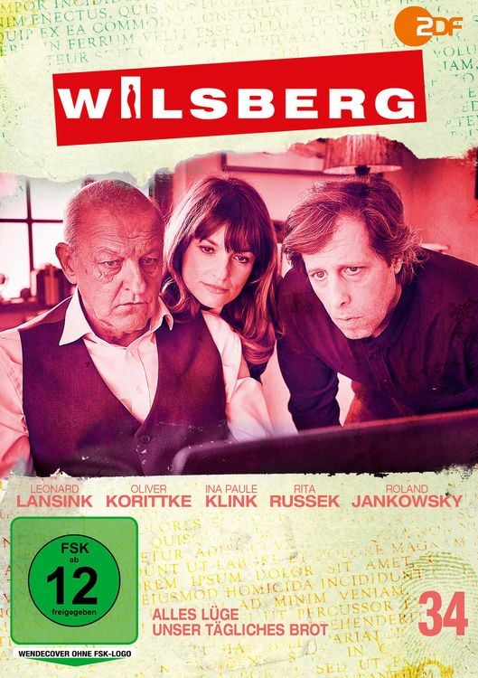 Produktbild: Wilsberg 34 - Alles L&uuml;ge / Unser t&auml;gliches Brot