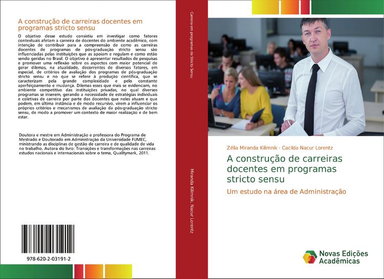 Produktbild: A constru&ccedil;&atilde;o de carreiras docentes em programas stricto sensu
