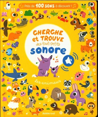 Produktbild: Les animaux : cherche et trouve des tout-petits sonore