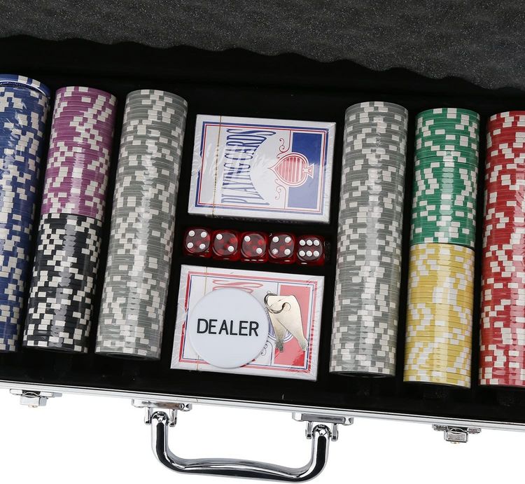 Set Da Poker Completo – 22501501, Colori Assortiti, Per Serate Con Amici