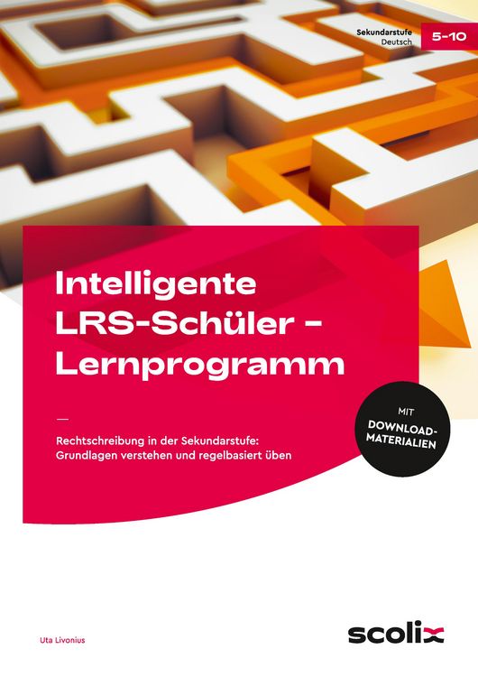 Produktbild: Intelligente LRS-Sch&uuml;ler - Lernprogramm B&Uuml;