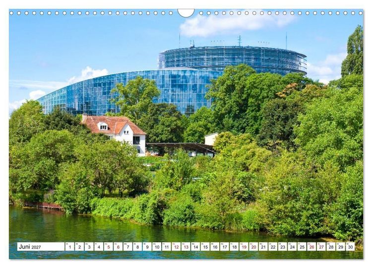 Produktbild: Stra&szlig;burg &ndash; Geschichte und Flair im Herzen Europas (Wandkalender 2027 DIN A3 quer), CALVENDO Monatskalender
