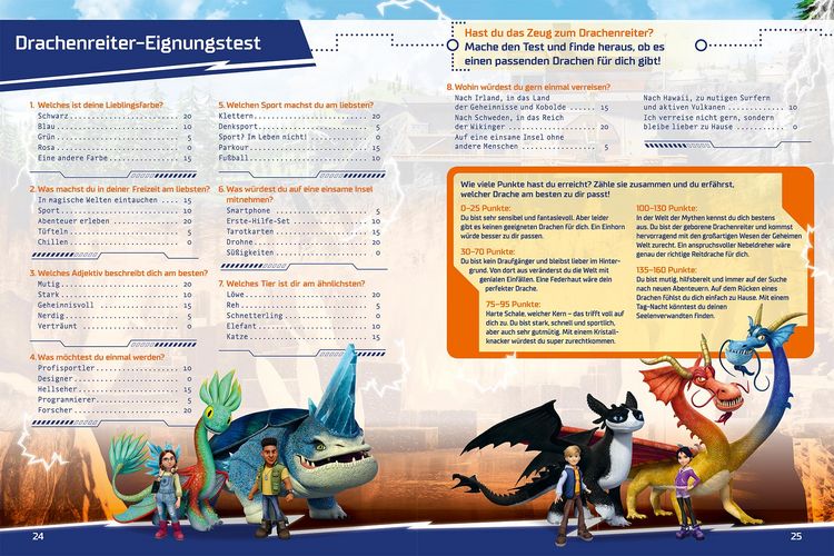 Produktbild: Dragons: Die 9 Welten: R&auml;tseln und Stickern f&uuml;r Drachenreiter