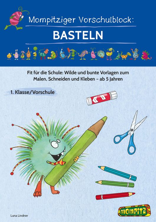 Produktbild: Mompitziger Vorschulblock: Basteln