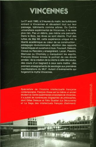 Produktbild: Vincennes : heurs et malheurs de l'universit&eacute; de tous les possibles
