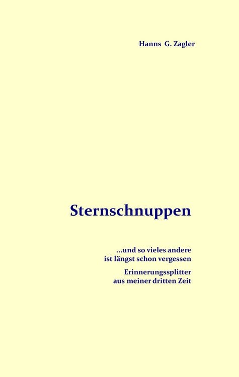 Produktbild: Sternschnuppen