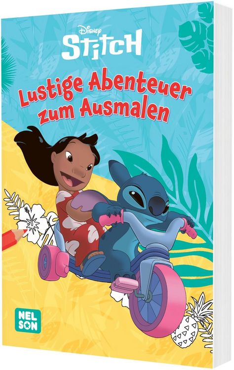 Produktbild: Disney Kreative Besch&auml;ftigung: Stitch: Lustige Abenteuer zum Ausmalen