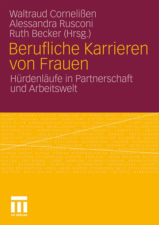 Produktbild: Berufliche Karrieren von Frauen