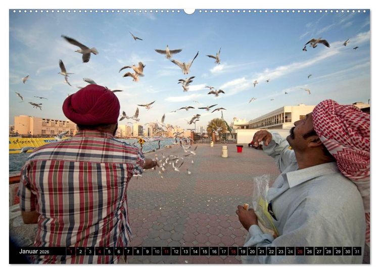 Produktbild: Emirat Dubai (Wandkalender 2026 DIN A2 quer), CALVENDO Monatskalender