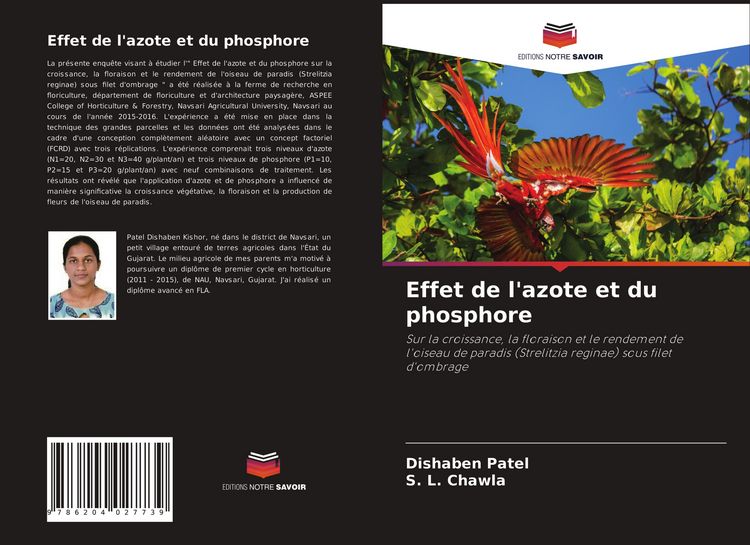 Produktbild: Effet de l'azote et du phosphore