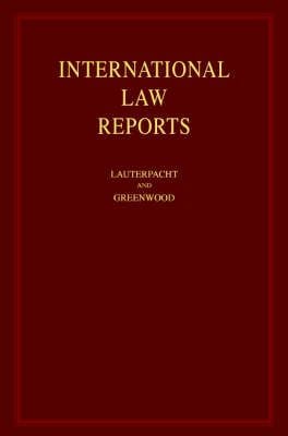 Produktbild: International Law Reports