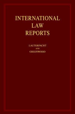 Produktbild: International Law Reports