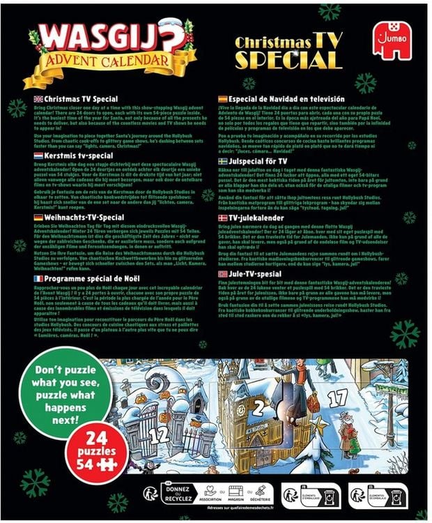 Produktbild: Wasgij Advent Calendar 2026 - Puzzle