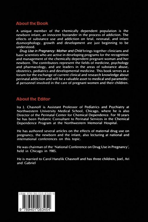 Produktbild: Drug Use in Pregnancy: Mother and Child