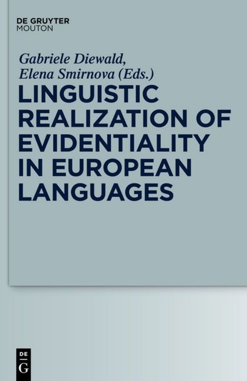 Produktbild: Linguistic Realization of Evidentiality in European Languages