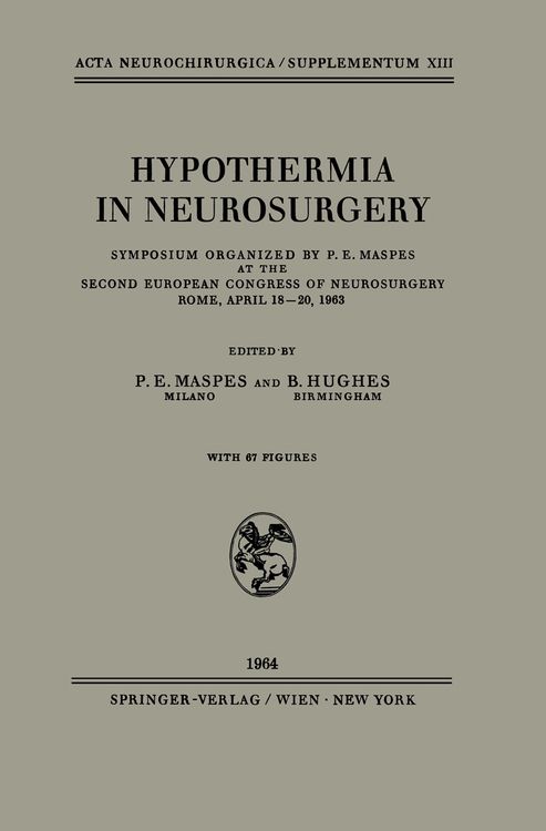 Produktbild: Hypothermia in Neurosurgery