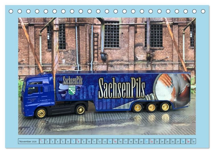 Produktbild: DDR Modellautos im Fokus (Tischkalender 2026 DIN A5 quer), CALVENDO Monatskalender
