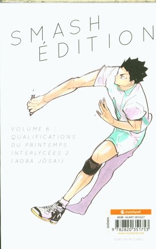 Produktbild: Haikyu !! : les as du volley : smash &eacute;dition. Tome 6