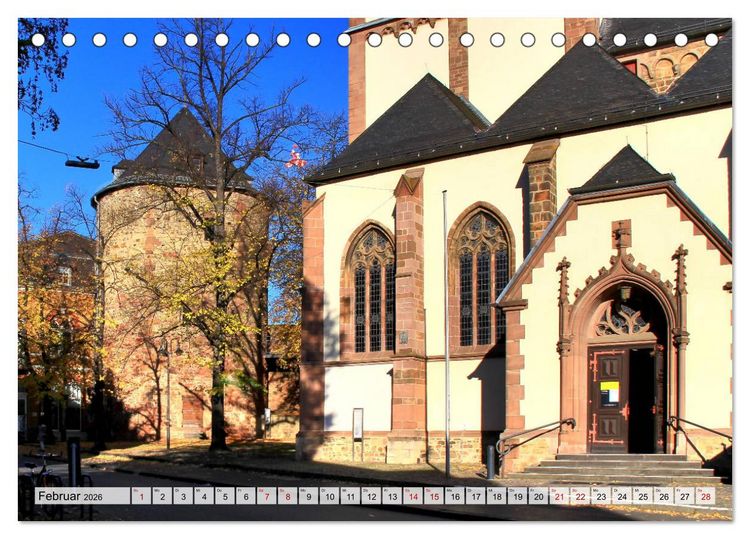 Produktbild: Euskirchen - Ein Trip durch die Kreisstadt am Rande der Eifel (Tischkalender 2026 DIN A5 quer), CALVENDO Monatskalender