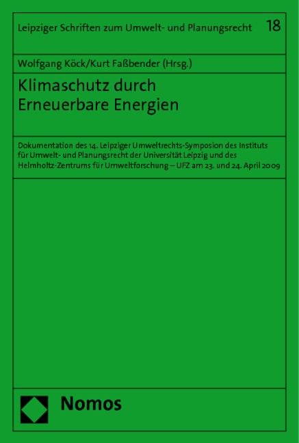 Produktbild: Klimaschutz durch Erneuerbare Energien