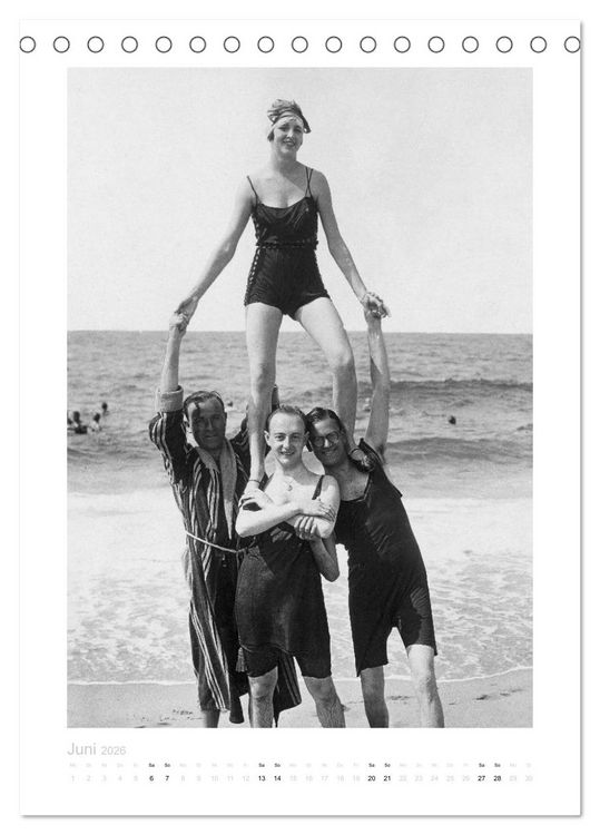 Produktbild: Sommer am Strand (Tischkalender 2026 DIN A5 hoch), CALVENDO Monatskalender