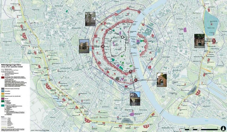 Produktbild: Die K&ouml;lner Stadtbefestigungen