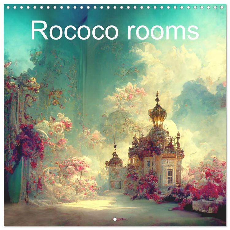 Produktbild: Rococo rooms (Wall Calendar 2026 12 &times; 12 Inch) CALVENDO 12 Month Wall Calendar